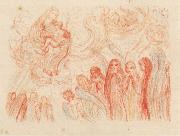 James Ensor The Adoration of the Virgin oil painting artist